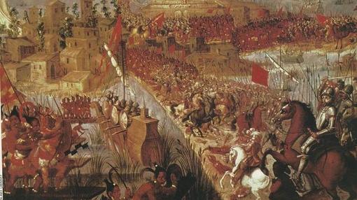 El asedio final a Tenochtitlán