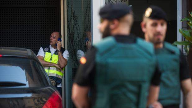 Imagen de archivo de una operación de la Guardia Civil