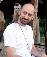 Alfredo González-Ruibal, en primer término.