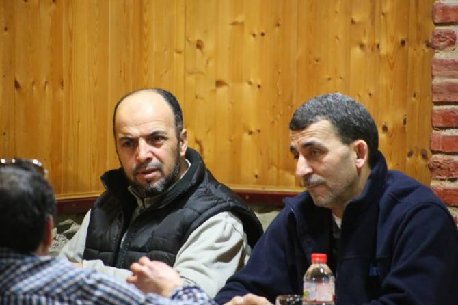 Abdelkarim Hagar e Isa brachach, presidente y vicepresidente de la Asociación Islámica de Ripollet (imagen InfoTalQual)