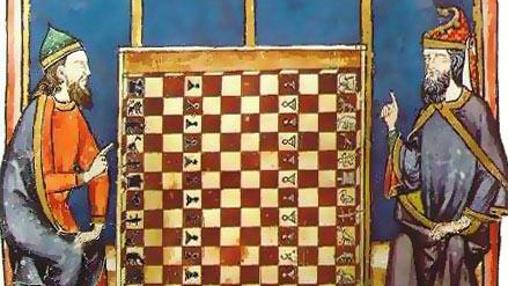 Sefardíes jugando al ajedrez. Libro de los juegos (1251-1283), encargado por el Rey Alfonso X