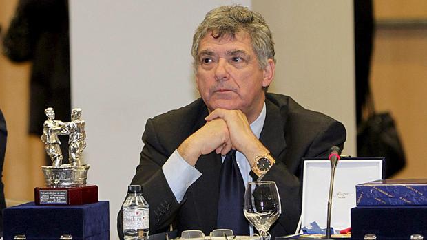 Ángel Villar, en una imagen de archivo durante un acto en Logroño