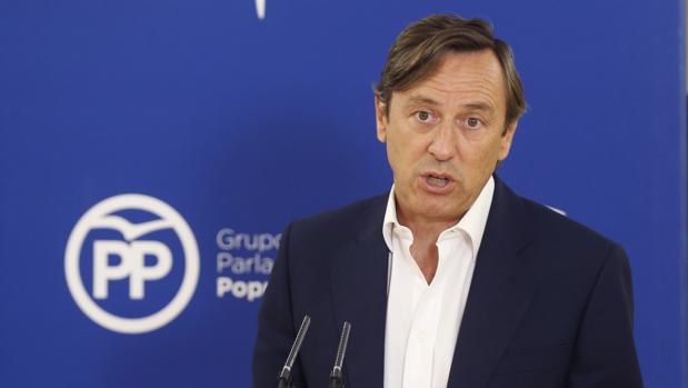 El portavoz del PP en el Congreso, Rafael Hernando