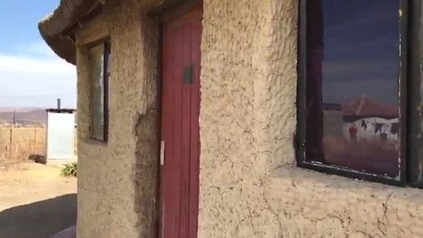 La casa donde vivían los caníbales.