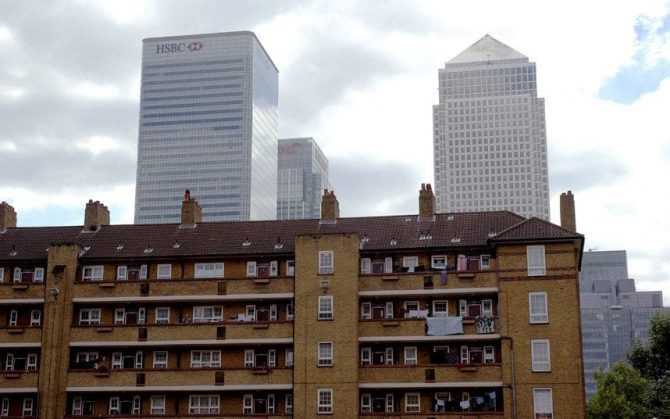 Edificio de Tower Hamlets (Londres) donde vivió la pequeña.