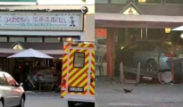 Un islamista empotró su coche el lunes contra una pizzería en la localidad de Sept-Sorts, en las afueras de París y provocó la muerte de una niña y siete heridos.
