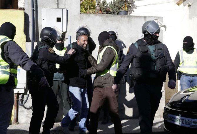 Yihadista detenido en Cataluña por la Guardia Civil.