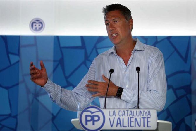 El líder del PPC, Xavier García Albiol.