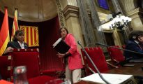 La presidenta del Parlamento de Cataluña, Carme Forcadell