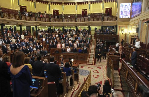 Imagen del hemiciclo del Congreso de los Diputados