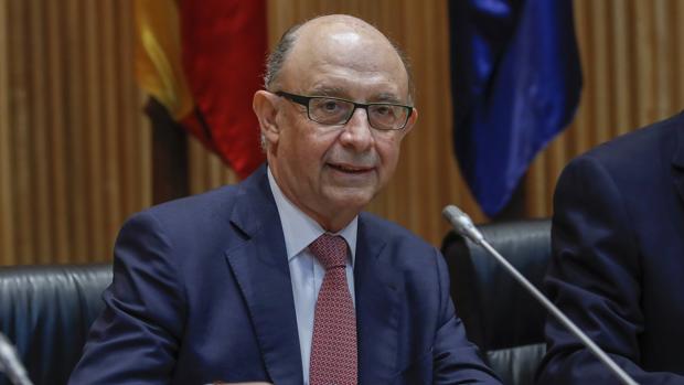 El ministro de Hacienda, Cristóbal Montoro