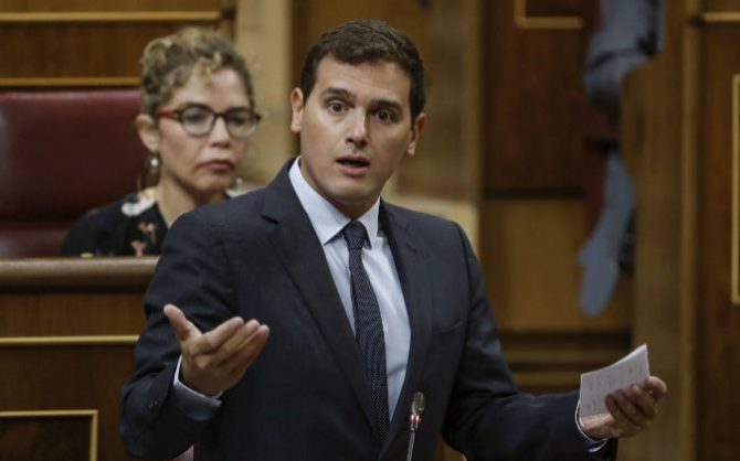 Albert Rivera, presidente de Ciudadanos.