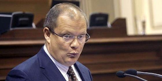 El ex diputado canario del PP, Sigfrid Soria, uno de los intervinientes en "La Ratonera".