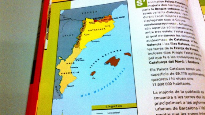 El odio a España en los libros de texto catalanes
