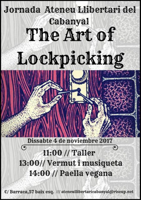 Cartel. Anuncio de la jornada del Ateneo Libertario que se difunde en redes sociales. / LP