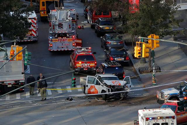 Atropello múltiple en Nueva York