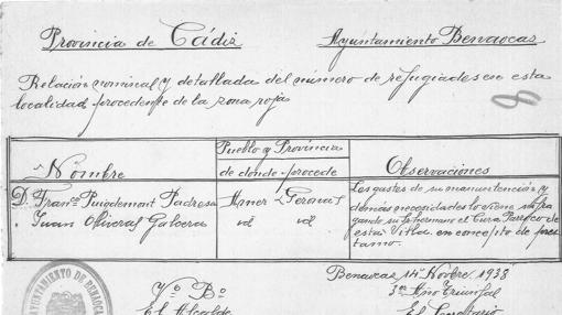 Circular cedida por el Archivo Histórico Provincial de Cádiz- La Voz