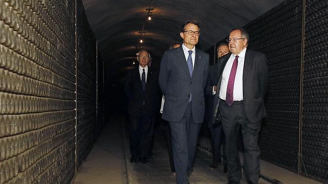 Artur Mas y José Luis Bonet