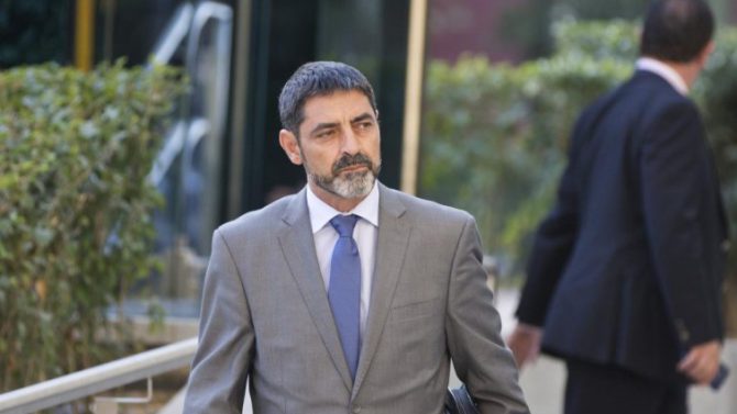 Josep Lluís Trapero, mayor de los Mossos d'Esquadra