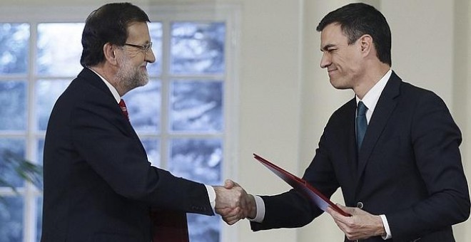 Mariano Rajoy y Pedro Sánchez