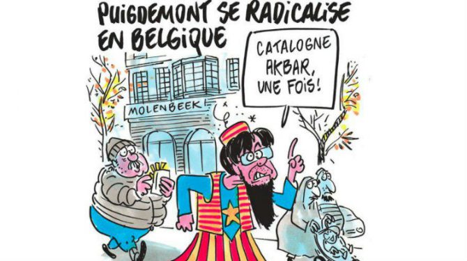 La portada del semanario satírico.