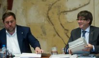 Oriol Junqueras y Carles Puigdemont