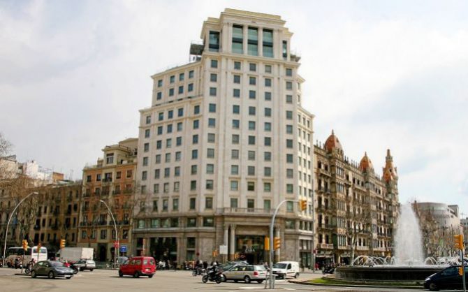Edificio de apartamentos de lujo en el Paseo de Gracia/ Foto: Expansión
