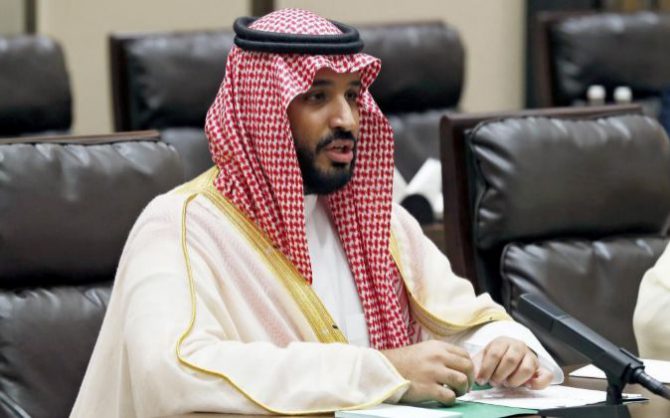 Foto de archivo del príncipe Mohamed Ibn Salman.