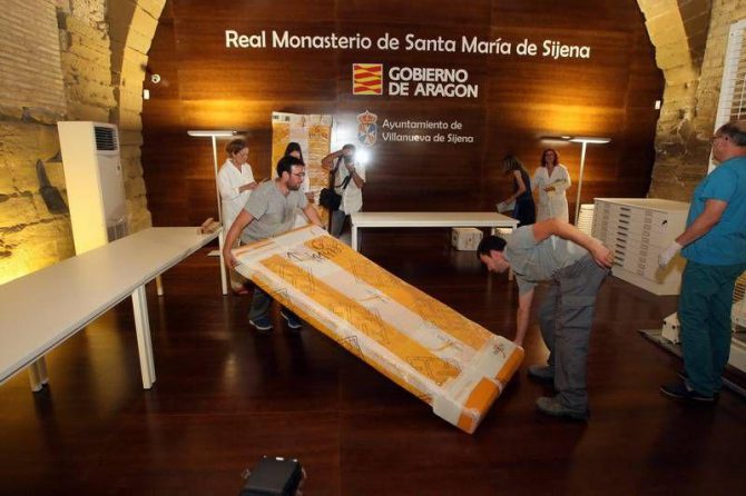 Traslado de los bienes de Sijena.