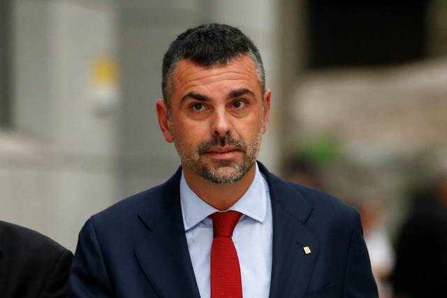 Vila a su llegada este jueves a la Audiencia Nacional