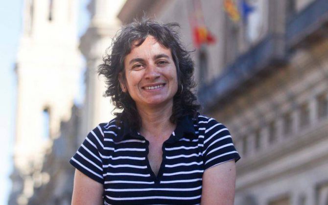 La vicealcaldesa y concejal de Derechos Sociales, Luisa Broto