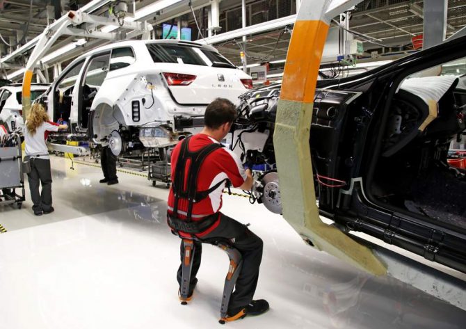 Planta de Seat en Martorell.