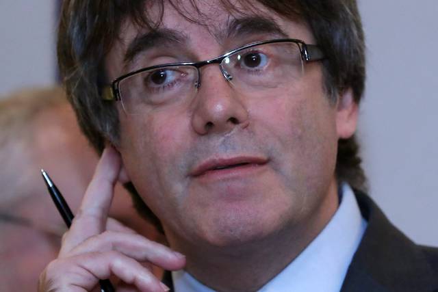 Puigdemont este miércoles en Bruselas.