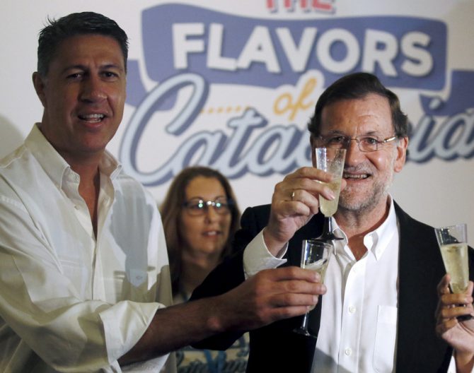 Mariano Rajoy y Xavier García Albiol