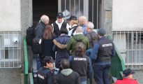 Bloque de viviendas en el que fueron encontrados los cadáveres de dos ancianos en Bilbao
