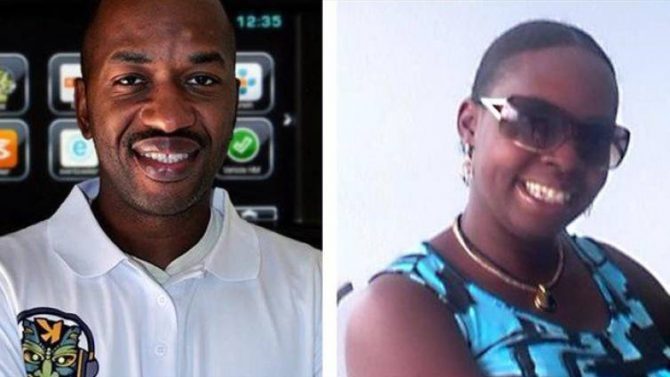 Bruce y Schrell Darlene Hopkins