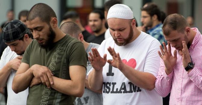 Musulmanes en Alemania.