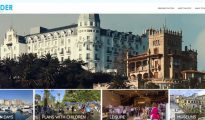 Portada de la nueva web de turismo de Santander.