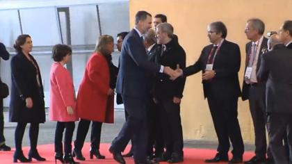 Inauguración del Mobile World Congress en Barcelona