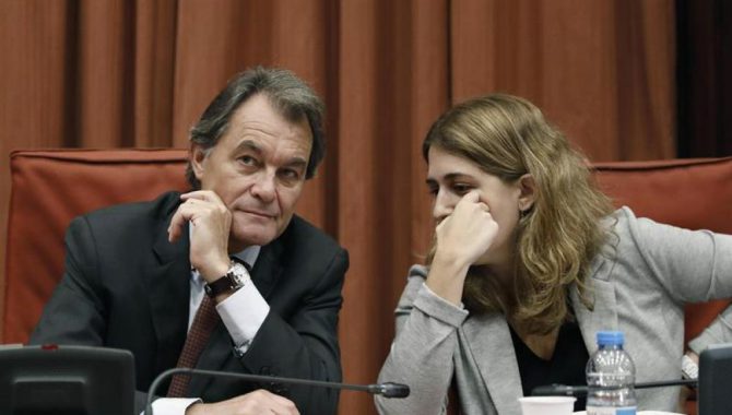 Artur Mas y Marta Pascal