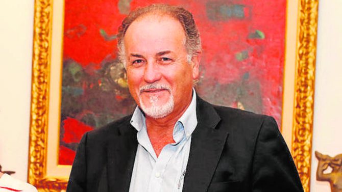 El alcalde de Pajares de la Laguna (Salamanca), Juan Antonio Benito de Dios (foto ABC)