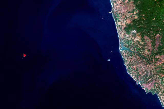 Foto compartida por la ESA en Twitter