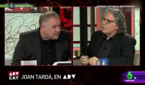 Antonio García Ferreras (La Sexta) y Joan Tardá (ERC)