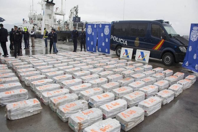 Heroína incautada procedente de los Balcanes, Turquía y Holanda