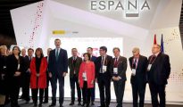 Imagen de la inauguración del Congreso con la presencia de los reyes y de miembros del Gobierno de España.