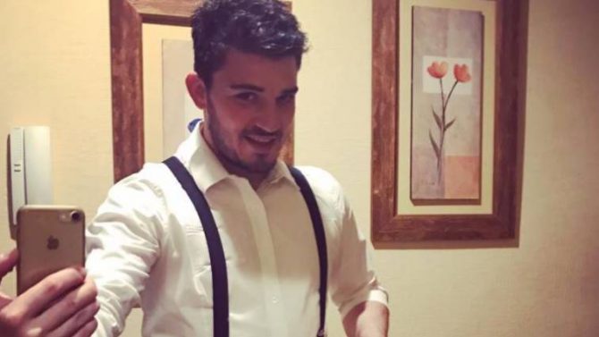 Una imagen que la víctima compartió en su perfil de Facebook 