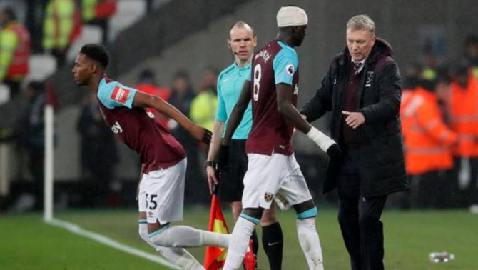 Una imagen del West Ham-Crystal Palace