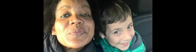 Ana Julia junto al pequeño Gabriel Cruz - FACEBOOK