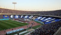 El estadio Azadi de Teherán, 26 de octubre de 2017.