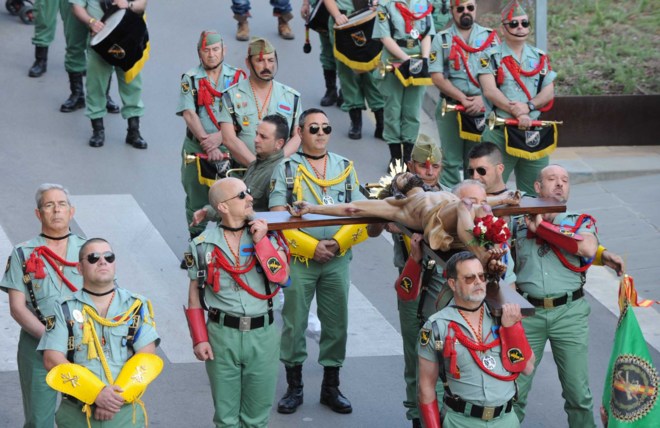 Legionarios en Palafolls.